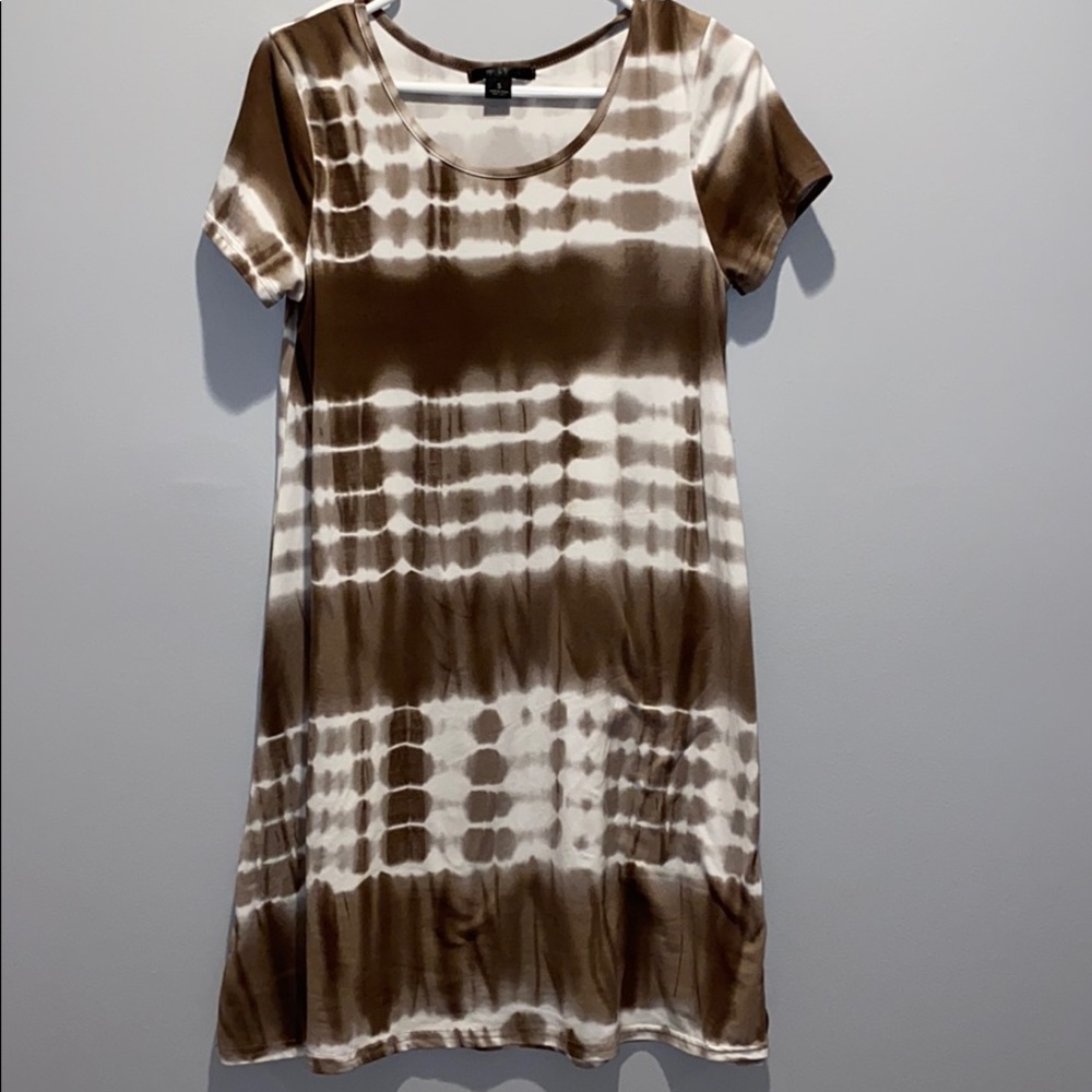 Tie dye tshirt dress